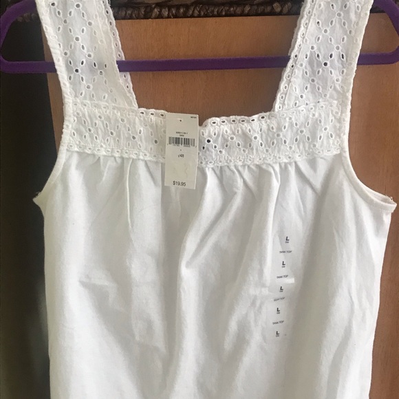 GAP Other - Gap Girls NWT White Eyelet Top